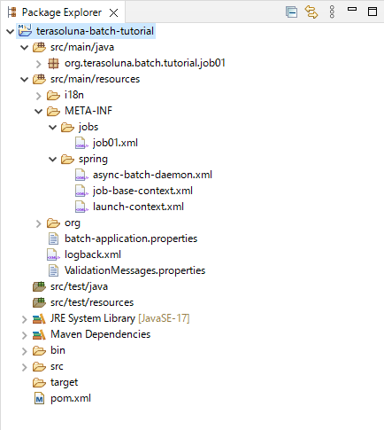 Package Explorer