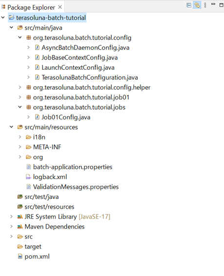 Package Explorer